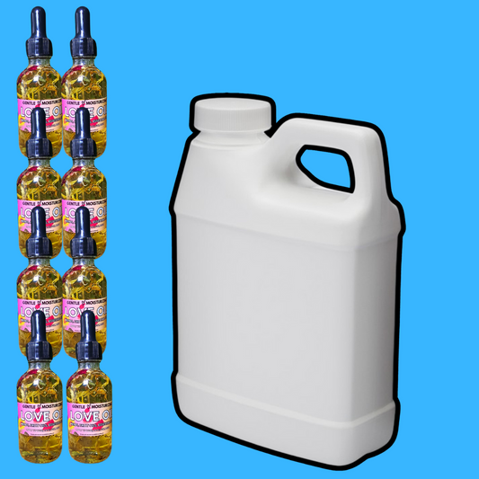 Love Oil Refill - 16oz jug  - Makes 8 bottles - Save Now - Yoni oil