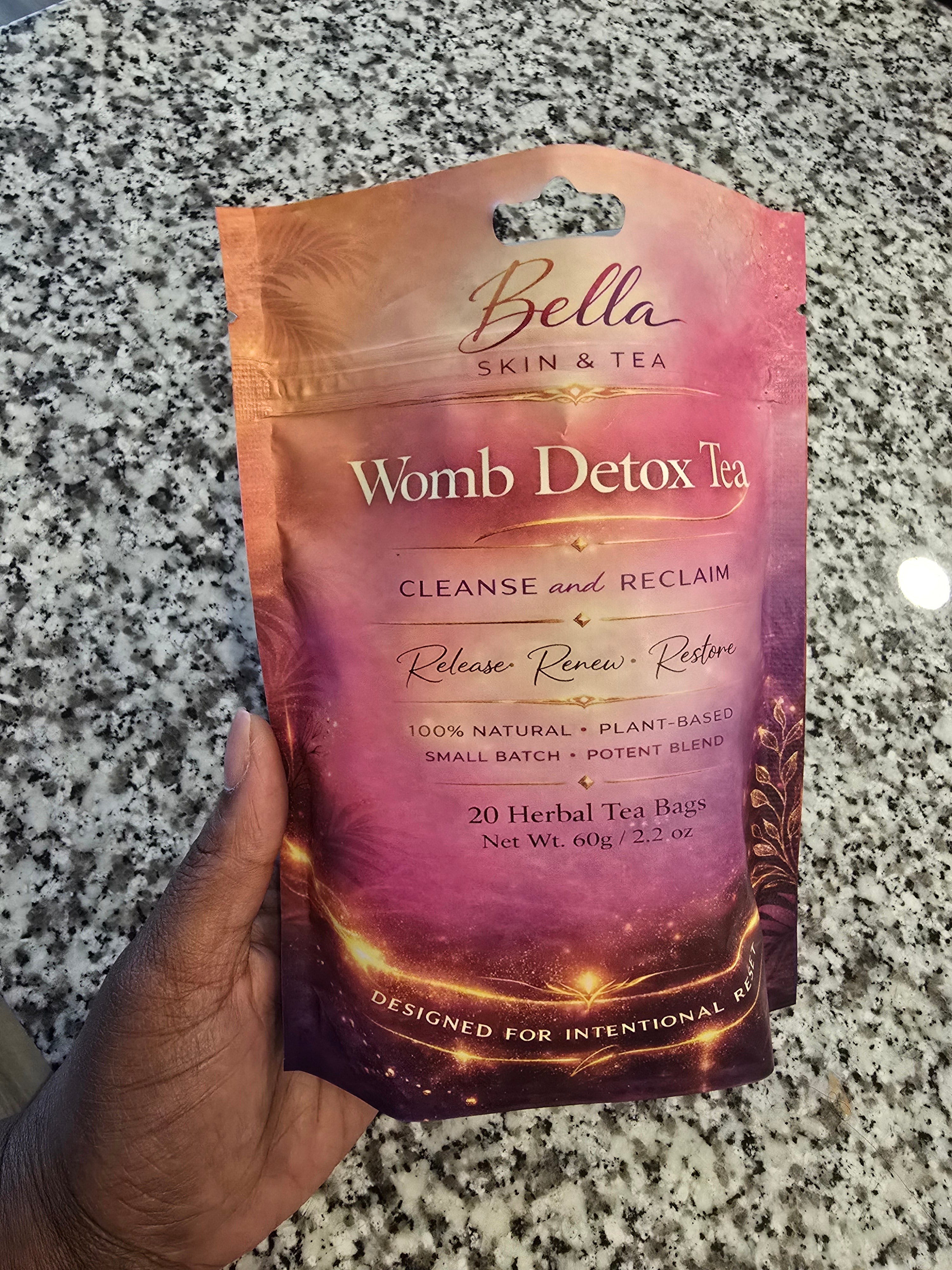 20 Tea bags - Womb Cleanse Tea - Natural Healing - Female Support - Womb Detox