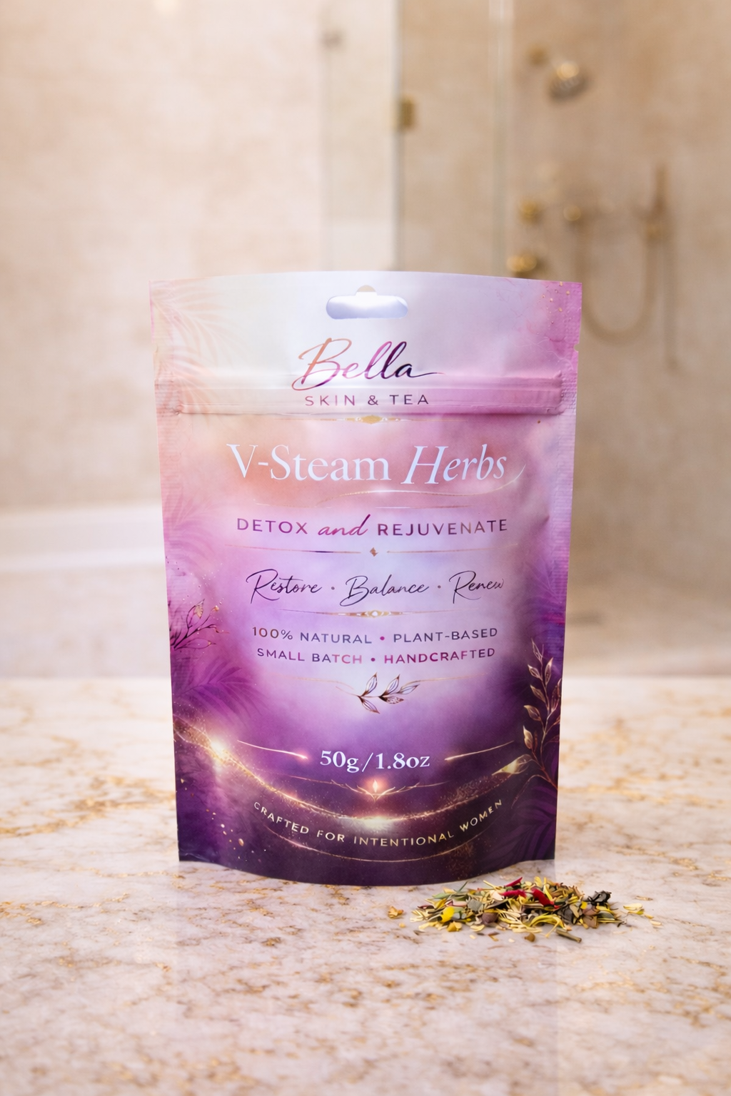 12+ Sessions - V-Steam Herbs - Rejuvenate - Female Support - Cleanse