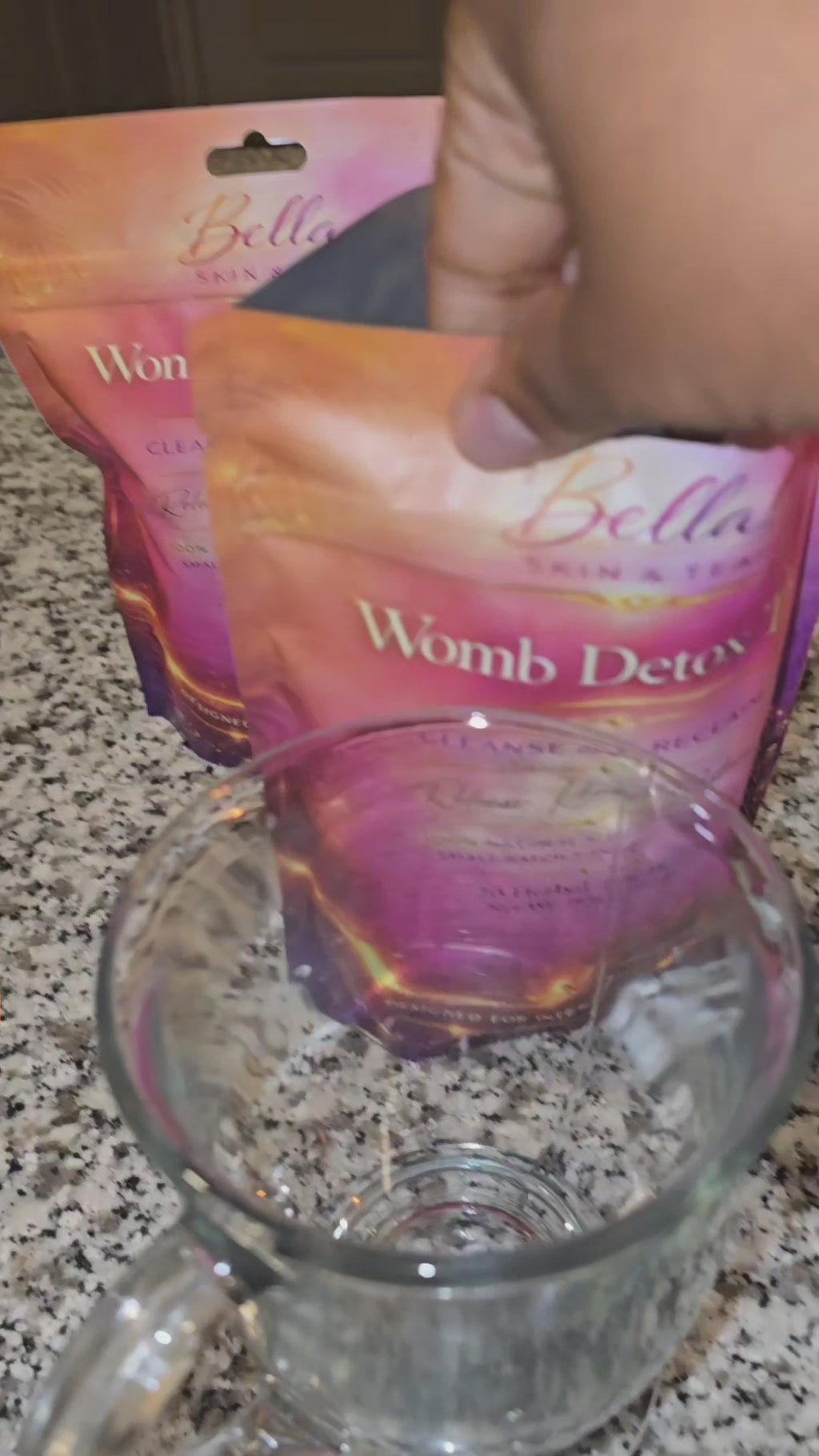 20 Tea bags - Womb Cleanse Tea - Natural Healing - Female Support - Womb Detox